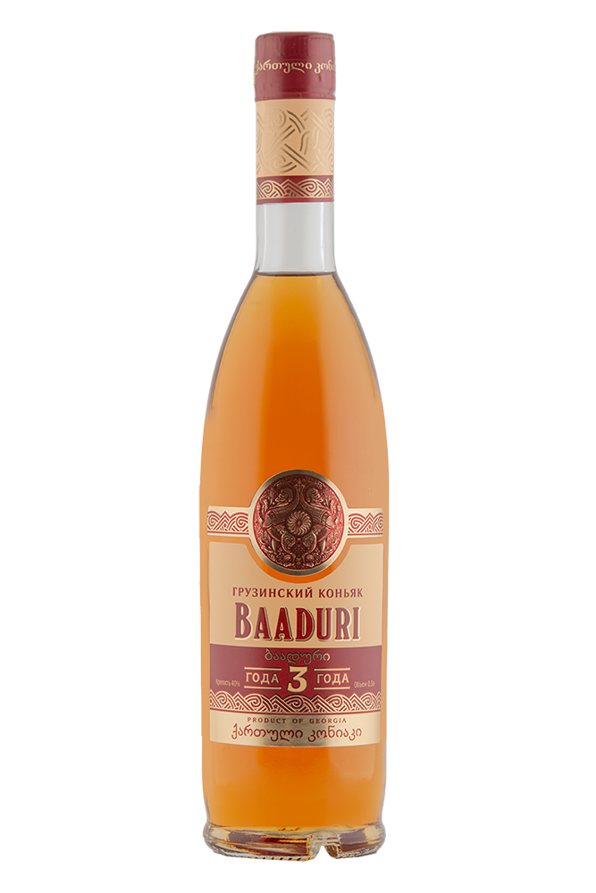 Коньяк Баадури трехлетний