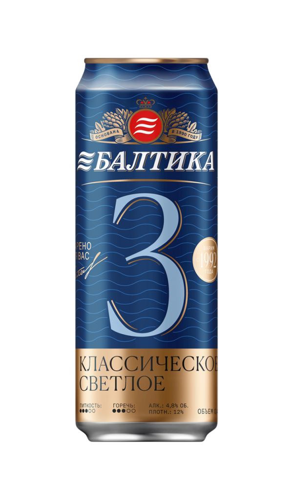 Пиво Балтика №3